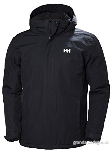 Helly Hansen Men's Waterproof Dubliner Insulated Jacket, Blue, 3XL 7040056977010