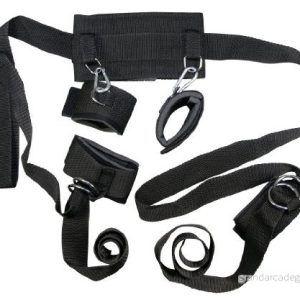 Bad Kitty BK Bondage Set Bred Svart 4024144510054 Bad Kitty BK Bondage Set Bred Svart 4024144510054