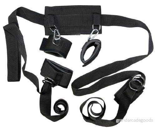 Bad Kitty BK Bondage Set Bred Svart 4024144510054