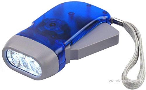 3 LED dynamo ficklampa 8003910108370