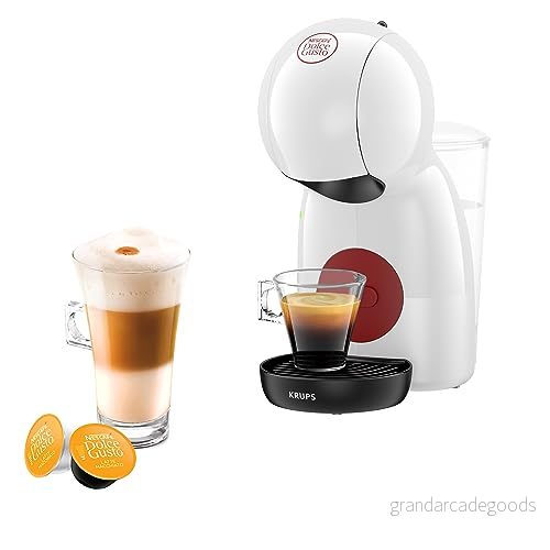KRUPS Nescafé Dolce Gusto Kapselmaskin, 15 bar, kaffebryggare, kompakt automatisk avstängning, ekonomiläge, Piccolo XS KP1A3110 3045380024380