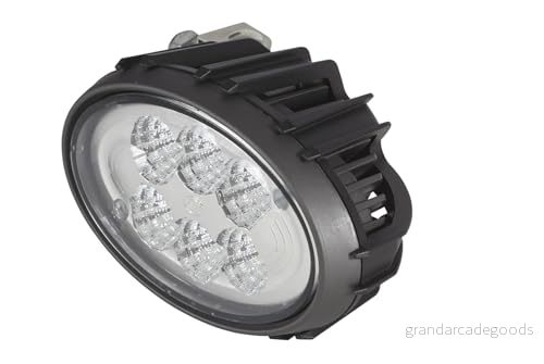 HELLA LED Arbetsstrålkastare Oval 100 Compact 12V / 24V 1850lm skruvad/påbyggd för vågrät montering Fjärrbelysning Kontaktutförande: DEUTSCH kontakt 1GA 996 761 191 9002920163033