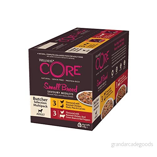 CORE Small Breed Savoury Medleys Butcher Multipack 510g (4 pk/ps) 76344104575