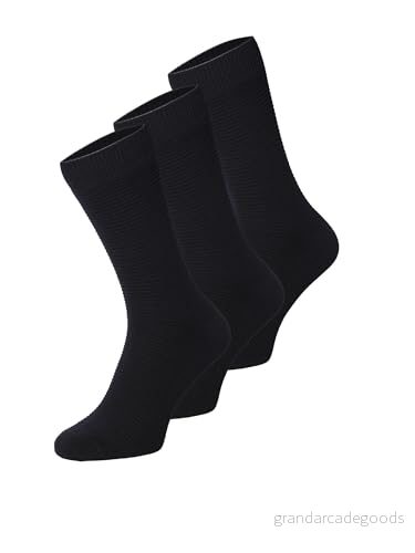Jack & Jones 3Pack Strumpor, Storlek: One Size, Black 5700341722245