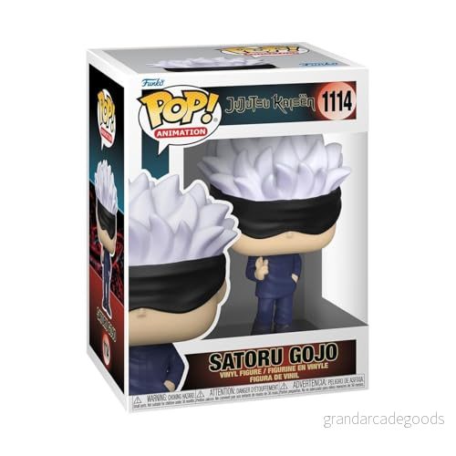 Funko POP! Animation: Jujutsu Kaisen Satoru Gojo Samlingsbar vinylfigur Presentidé Officiell Merchandise Leksaker för barn och vuxna Anime Fans Modellfigur samlare utställning 889698613576
