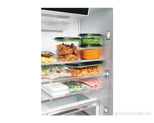 FoodSaver Food Storage Containers Set of 2 700 ml and 1.2 liter 5060569672419