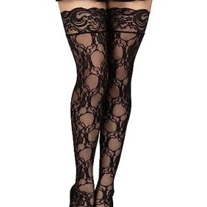 Leg Avenue 9985 Blütenspitze halterlose Strümpfe mit Stay up Silikon oben Einheitsgröße Strumpfe Damen 714718515267 Leg Avenue 9985 Blütenspitze halterlose Strümpfe mit Stay up Silikon oben Einheitsgröße Strumpfe Damen 714718515267