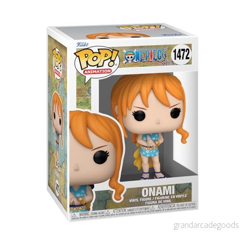 Funko POP! Animation: One Piece Nami Onami (Wano) Vinylfigur för samlare Presentidé Leksaker barn & vuxna Anime Fans Modellfigur och utställning 889698721073
