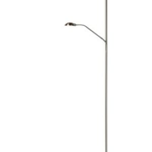 LUCIDE ZENITH golvlampa med lä LED Dim. 3 000 K krom matt 5411212193889 LUCIDE ZENITH golvlampa med lä LED Dim. 3 000 K krom matt 5411212193889