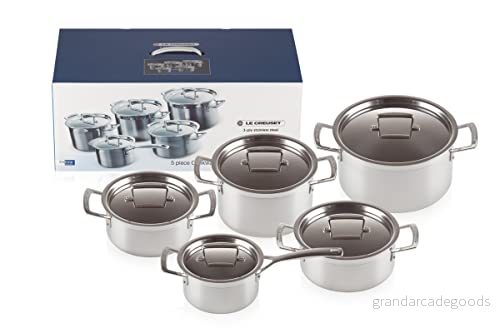 Le Creuset Pan Set Magnetik 5 Piece 630870053464