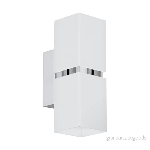 EGLO Passa Vägglampa - Krom - Vit 9002759953775