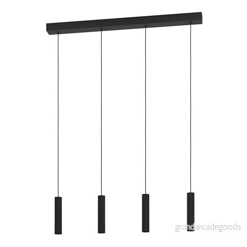 Eglo Almudaina LED-pendellampa – Svart – 84 cm – 4 lampor 9008606274109 Eglo Almudaina LED-pendellampa – Svart – 84 cm – 4 lampor 9008606274109