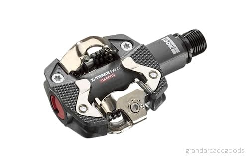 LOOK Cycle Pedali MTB X TRACK Race Carbon Meccanismo Compatibile SPD Corpo in Carbonio Asse Chromoly+ Affidabilità Estrema, Ampia Superficie d’Appoggio Automatici 3611720144881