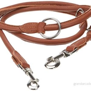 Kerbl Roma rund läder guidekoppel, 200 cm, konjak 4018653945087 Kerbl Roma rund läder guidekoppel, 200 cm, konjak 4018653945087
