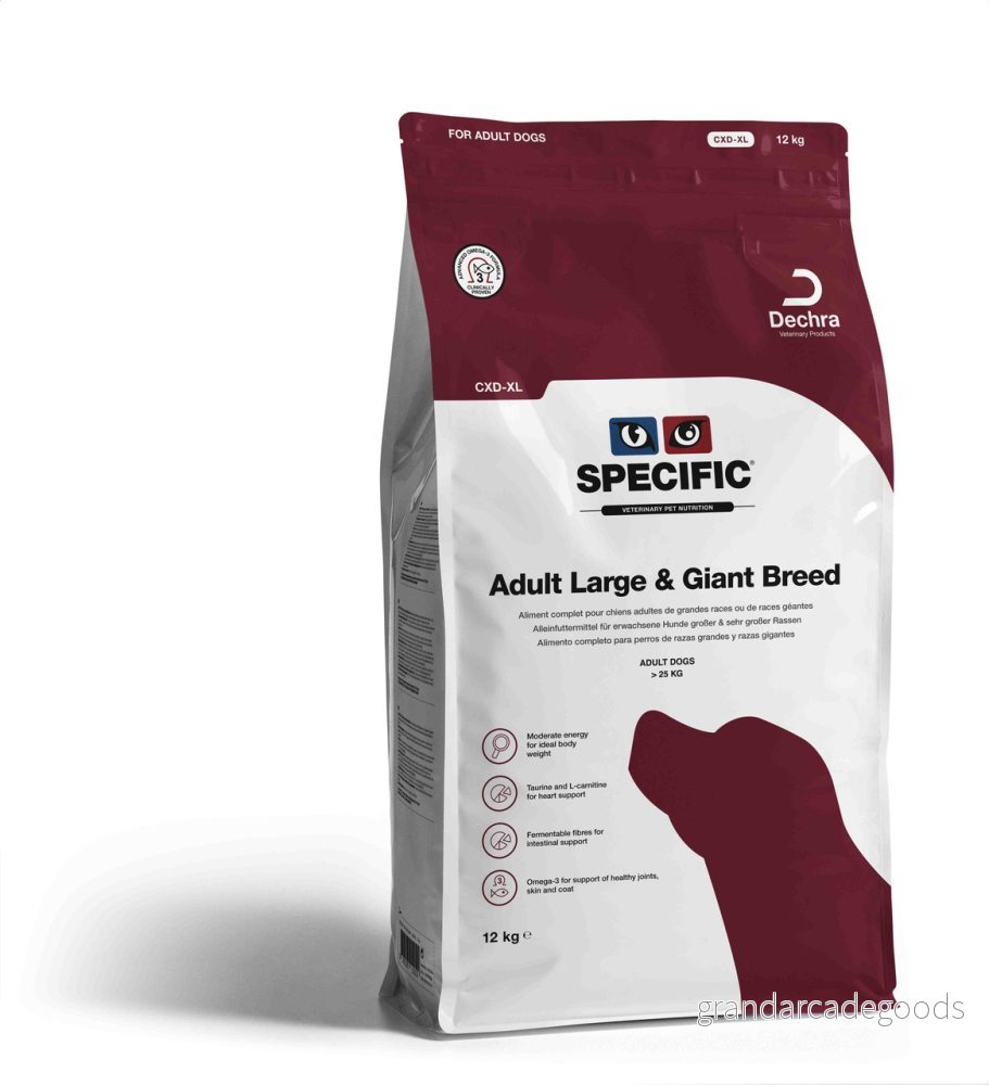 Adult Large & Gigant Breed CXD XL hundfoder 12 kg 5701170112122
