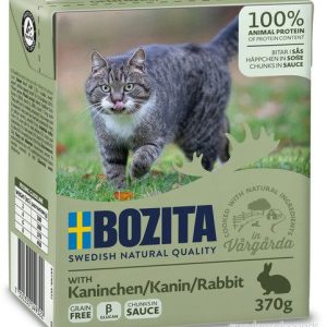 Bozita Bitar i Sås med Kanin – 370 g 7300330049322