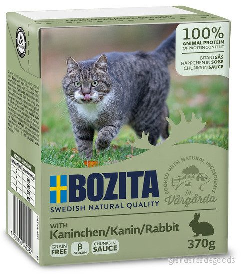 Bozita Bitar i Sås med Kanin - 370 g 7300330049322