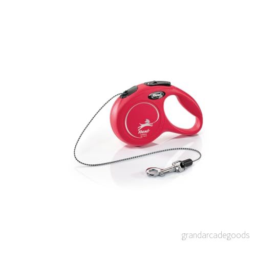 Flexi Koppel New Classic XS 3M Lina Röd Max 8 kg 4000498023402 4000498023402