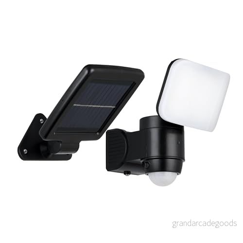 Eglo Casabas - LED-solcellslampa med sensor - Svart 9002759981952