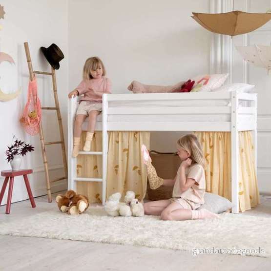 Hoppekids ECO Dream Halvhög Vit Loftsäng 5706558009360 Hoppekids ECO Dream Halvhög Vit Loftsäng 5706558009360