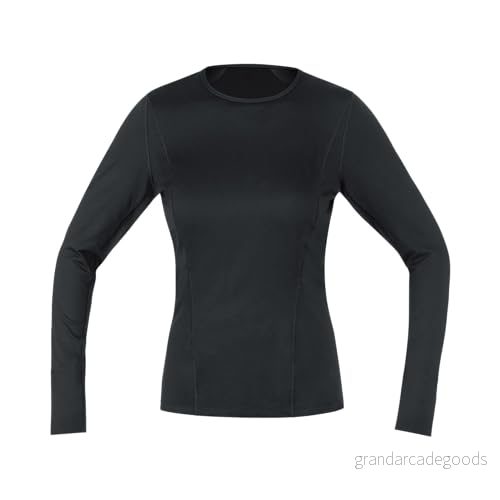 GORE WEAR M Base Layer långärmad tröja, dam, Svart, 42, 100015 4017912001878