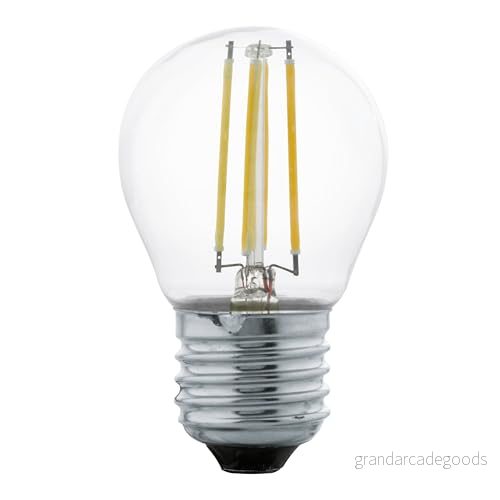EGLO LED glödlampa G45 Mini ball 4W/827 470 lumen clear E27 9008606227464