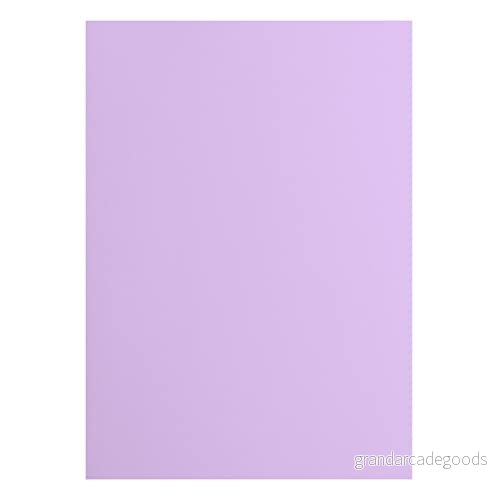 Vaessen Creative 2927 034 Florence Cardstock papper, lila, 216 gram/m², DIN A4, 10 stycken, slät, för scrapbooking, korttillverkning, stansning och andra pappershantverk 8716052221301