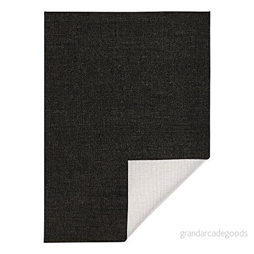 bougari inomhus & utomhus dörrmatta Miami 160x230 cm Svart kräm 4260525252056