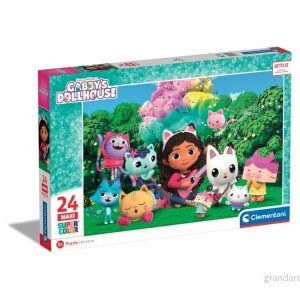 Clementoni Gabby’s Dollhouse Maxi Pussel 24 Bitar 8005125285204