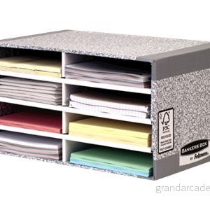 Bankers Box System Sorterare 8 utrymmen för A4 grå 5016291885634 Bankers Box System Sorterare 8 utrymmen för A4 grå 5016291885634