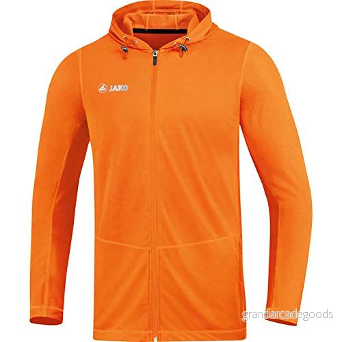 JAKO Barn Run 2.0 huvjacka Neon orange 164 4059562264166