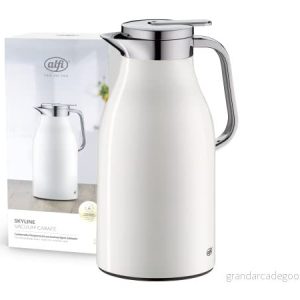 Alfi Thermoskan Skyline Coconut White 1.5 Liter 4002458517594 Alfi Thermoskan Skyline Coconut White 1.5 Liter 4002458517594