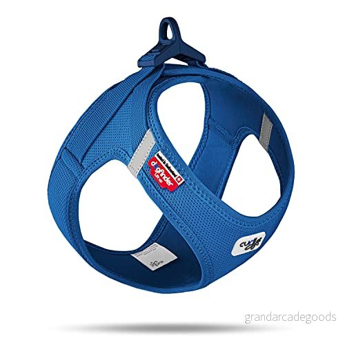 Curli Vest Harness Clasp Air Mesh Blue (XXXS) 7640455190197