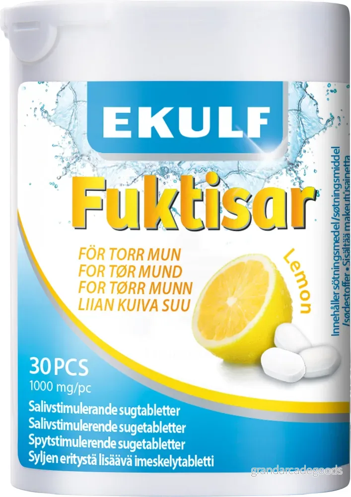 Ekulf Fuktisar Lemon 30 st 7392222127102