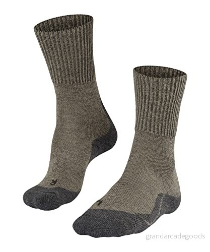 FALKE Herr TK1 ull vandringsstrumpor stark dämpning maximalt skydd anti blåsor tjock varm andningsbar snabbtorkande klimatreglerande luktneutraliserande funktionellt garn 1 par 4043876542546
