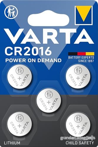 Litiumbatteri CR2016 5-pack 4008496850938