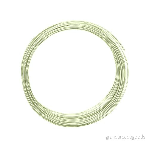 Vaessen Creative Aluminiumtråd 1 mm 10 m äppelgrön, 8716052138241