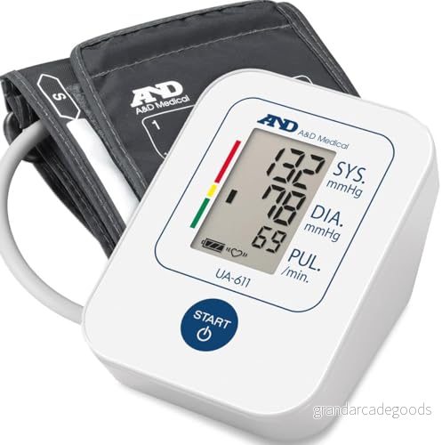 A&D Medical UA 611 blodtrycksmätare, överarm, vit 5060006581168