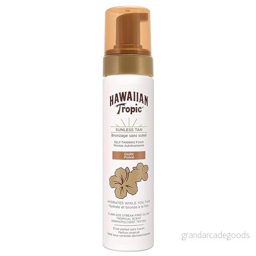 HAWAIIAN Tropic självtanande skum mörk, 200 ml 5099821113674