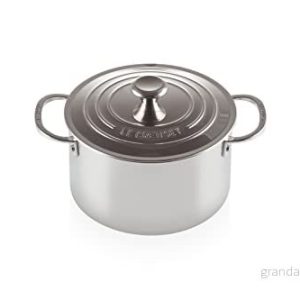 Le Creuset Djup gryta m, lock Signature rostfritt stål, 20cm, 96600620000000 630870131438 Le Creuset Djup gryta m, lock Signature rostfritt stål, 20cm, 96600620000000 630870131438