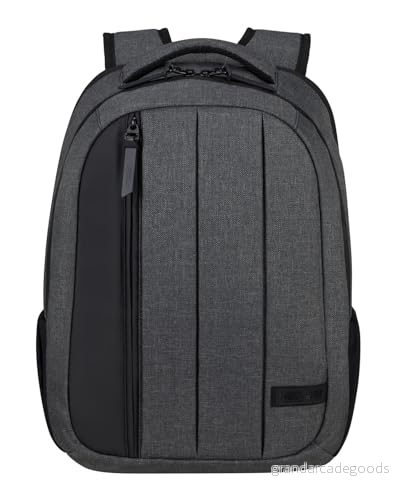 American Tourist Streethero Laptop ryggsäck 14 tum, 39 cm, 16,5 L, grå (grå melange) 5400520214584