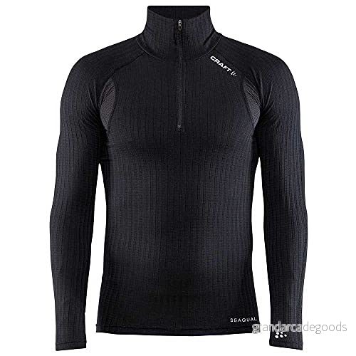 Craft Active Extreme X Zip LS Underställströjor i syntet Svart 7318573418577