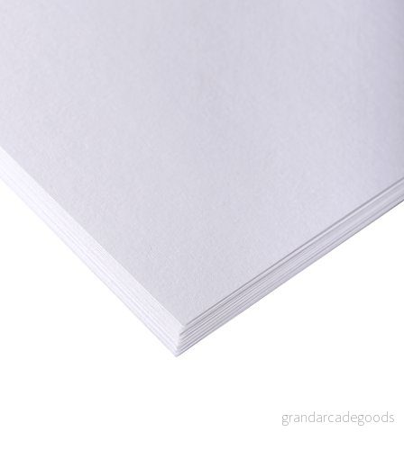 Clairefontaine Ref 37295C Vitt ritpapper (paket med 50 ark) 75 x 105 cm 160 gsm papper, pH neutral, syrafri, lämplig för skissning och teckning 3329680372953