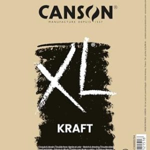 CANSON XL® Kraft, ritblock, DIN A5, 40 ark, 90 g/m² 3148950121516 CANSON XL® Kraft, ritblock, DIN A5, 40 ark, 90 g/m² 3148950121516