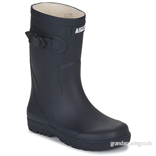 Aigle POP Unisex Läragåskor för barn, Storlek: 38, Dark khaki Naturgummi 3246578890101