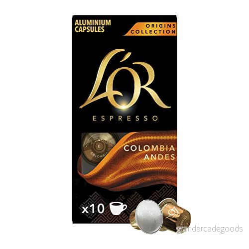 Kaffekapslar L'OR COLOMBIA, 10 st 8711000360613