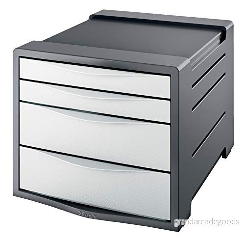 Esselte Förvaringsbox Vivida 4 lådor vit 4049793026695