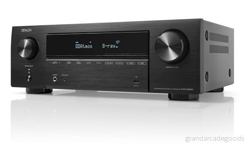 Denon AVR X1800H 7.2 kanals 145W 8K AV mottagare med HEOS® Inbyggd 747192140090