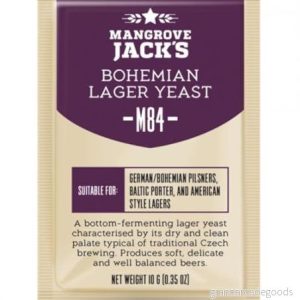 Levure à bière sèche – Bohemian Lager M84 10g 9421025510953 Levure à bière sèche – Bohemian Lager M84 10g 9421025510953