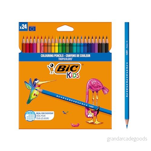 Kredki Tropicolor Pudelko 24 sztuki 3270220022510